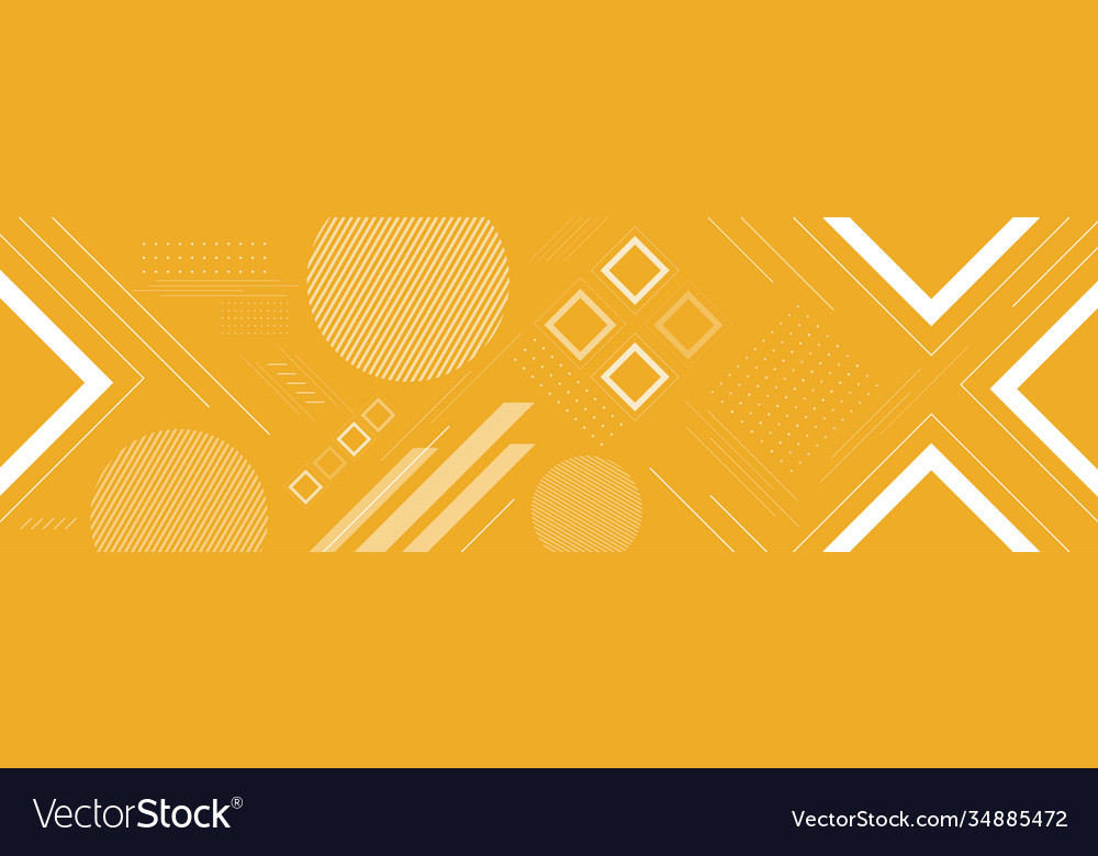 Abstract background with different geometric