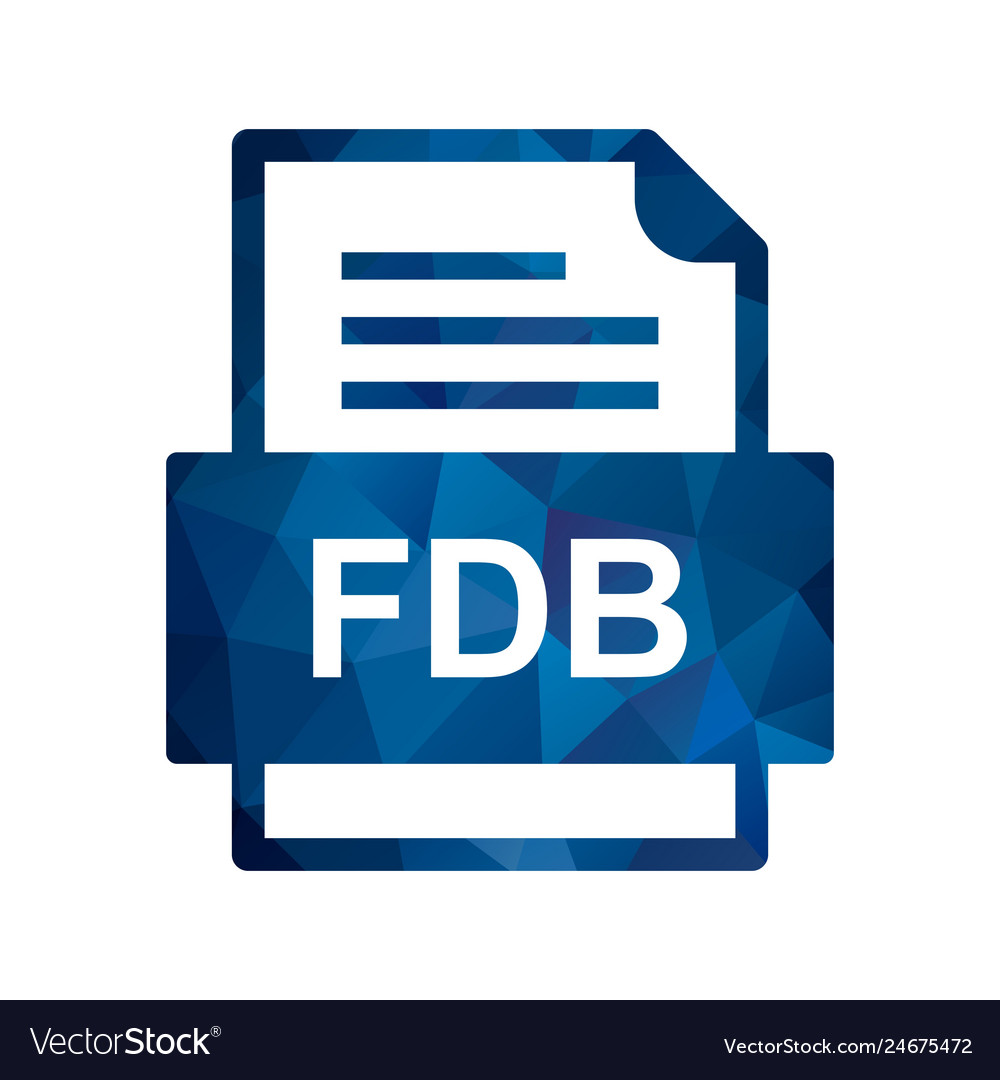 Fdb file document icon