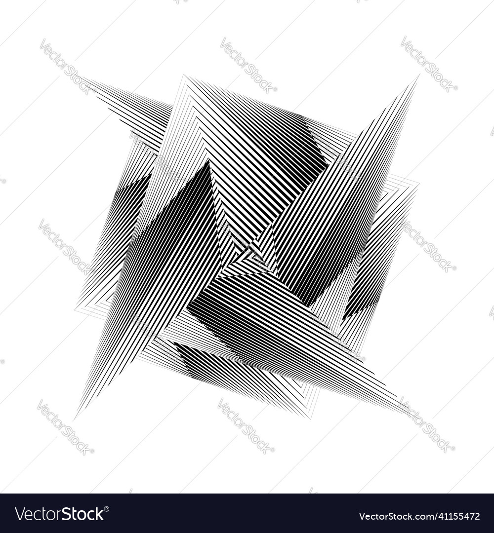 Rgb abstract halftone lines dynamic background
