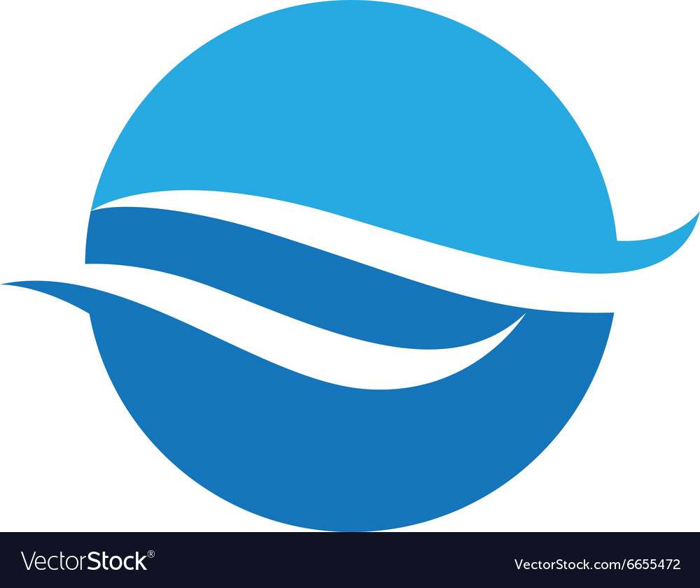 Wave Logo Royalty Free Vector Image - VectorStock