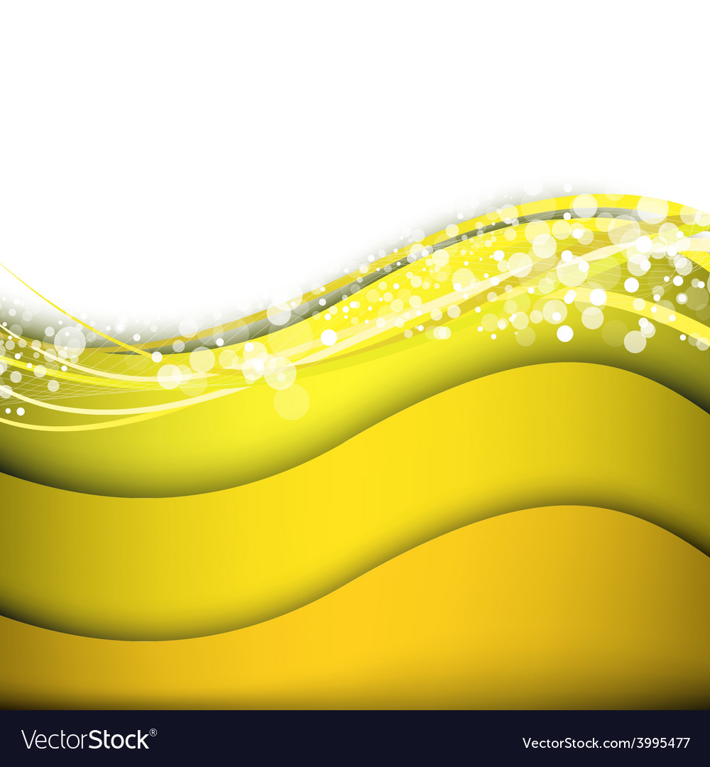 Abstract yellow background Royalty Free Vector Image