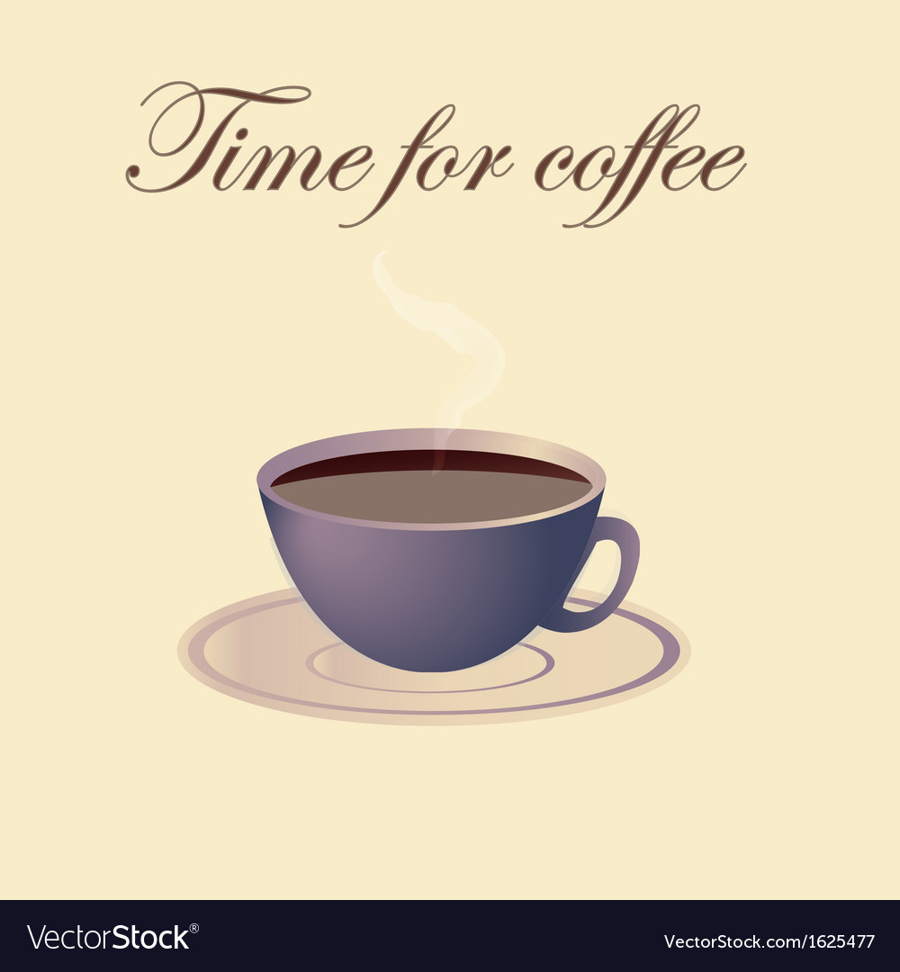 Coffee background Royalty Free Vector Image - VectorStock