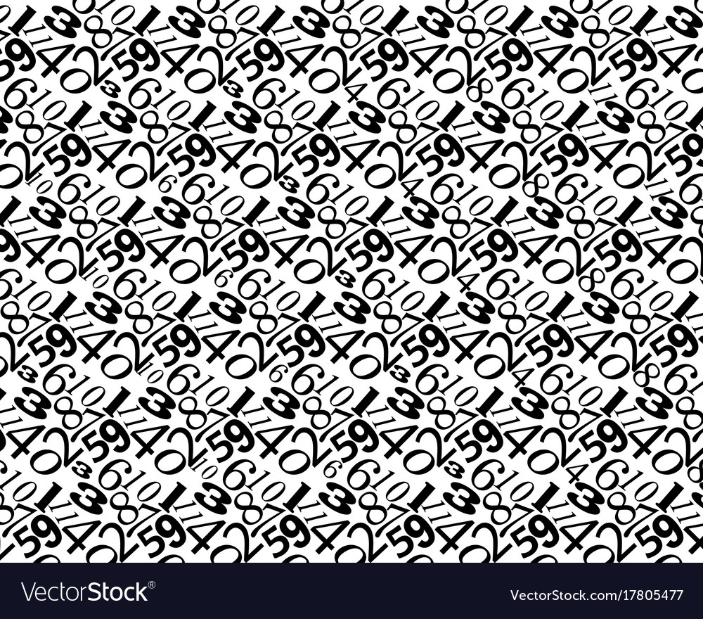Pattern of different numbers