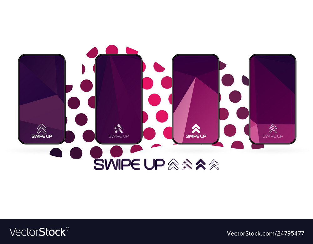 Triangular polygonal geometric background swipe