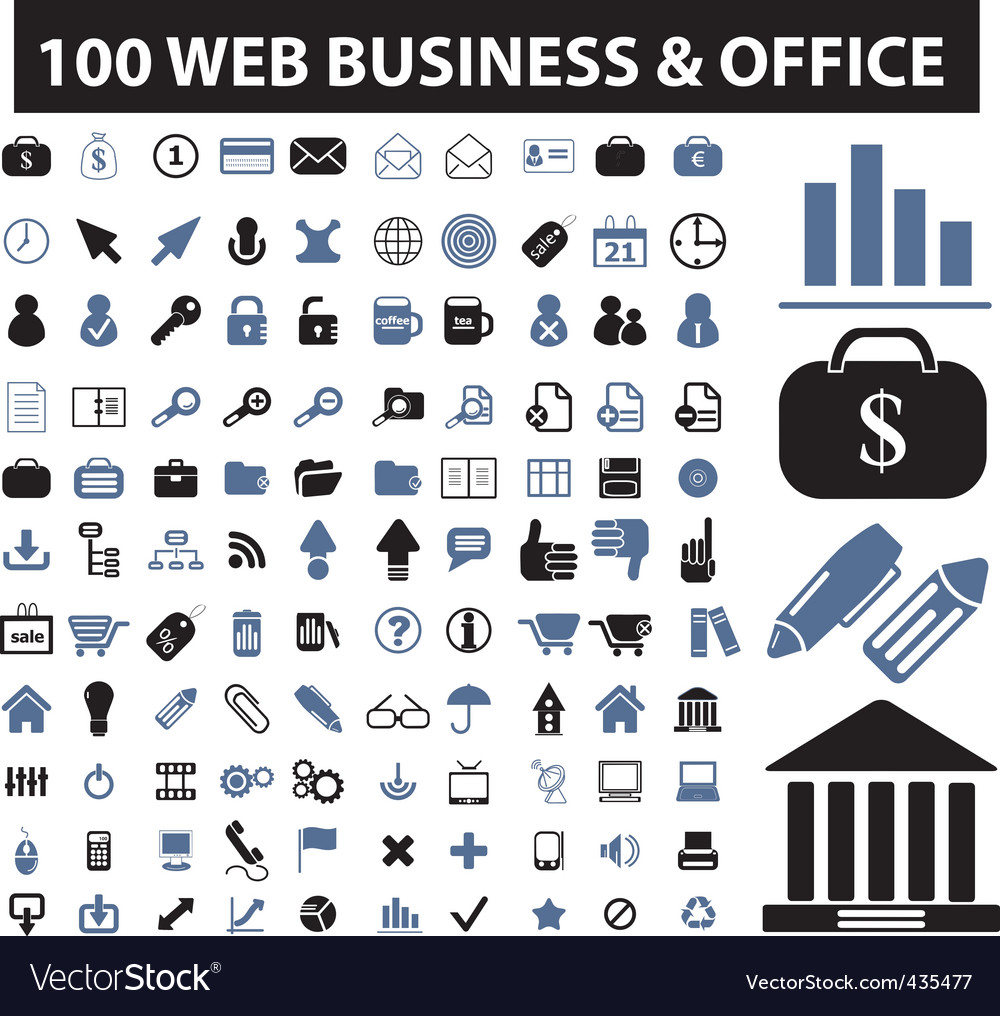 web vector icons