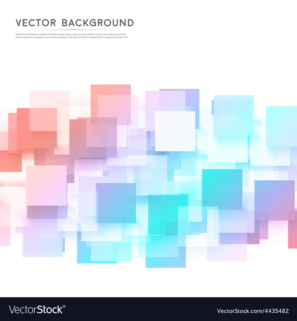 Background abstract squares