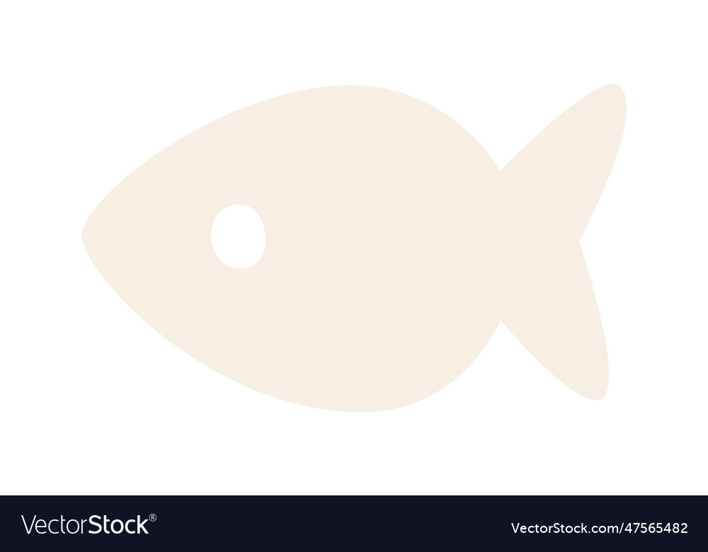 Fish simple icon