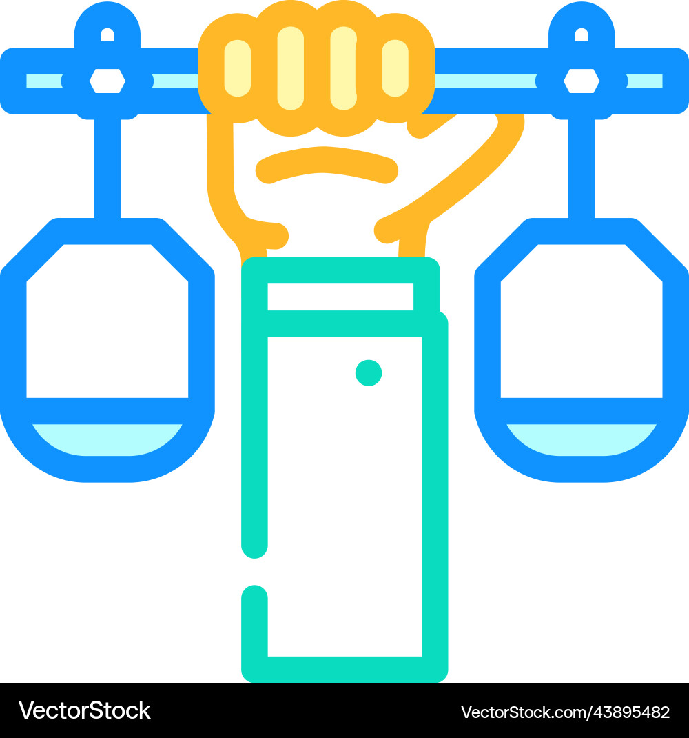 Principle business ethics color icon Royalty Free Vector