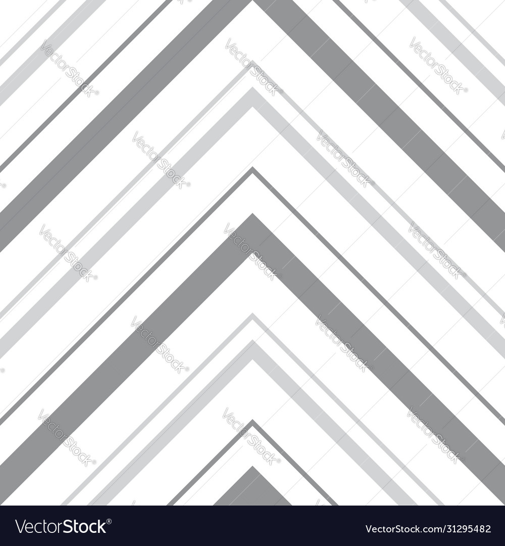 White chevron diagonal stripes seamless pattern Vector Image