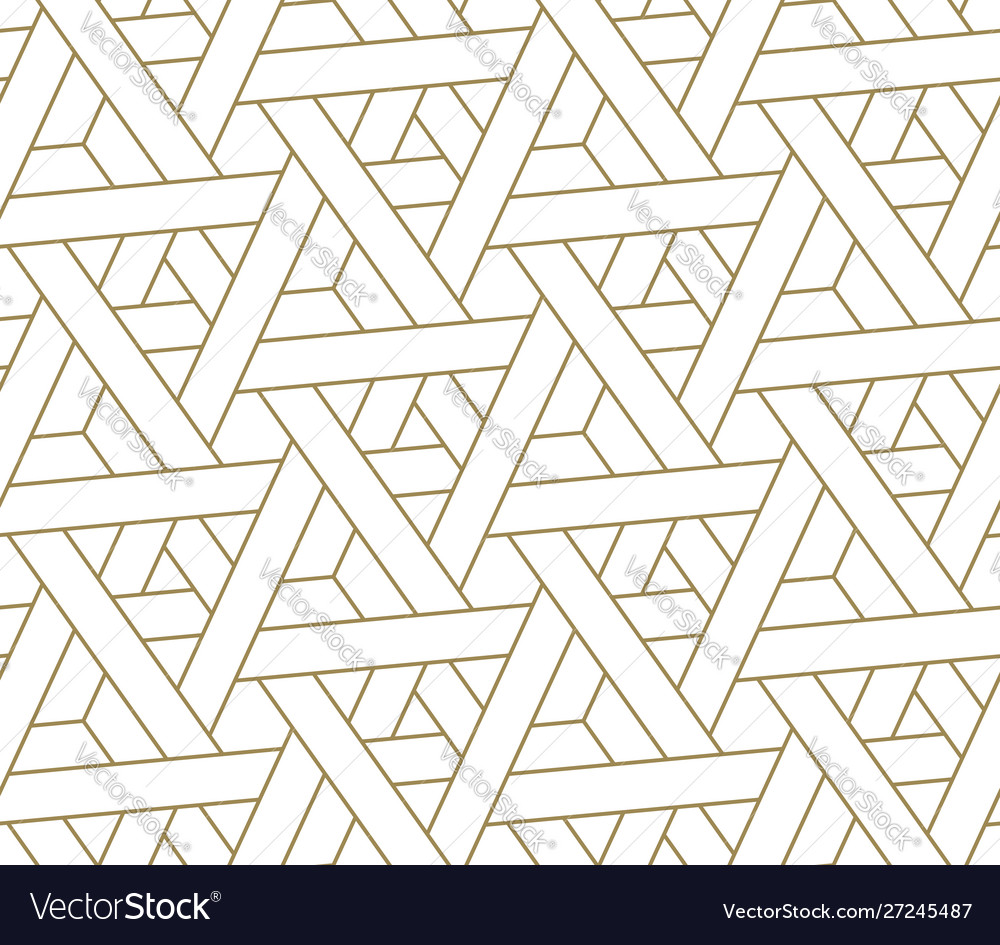 Abstract Geometric Line Pattern