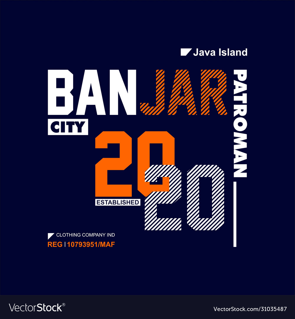 Banjar patroman city 2020 vintage fashion