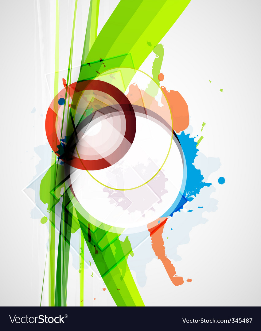 Dynamic Color Splash Background