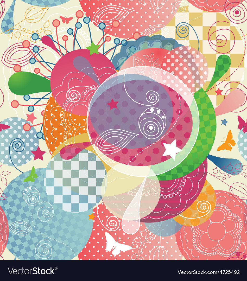 Colorful abstract pattern in a modern style