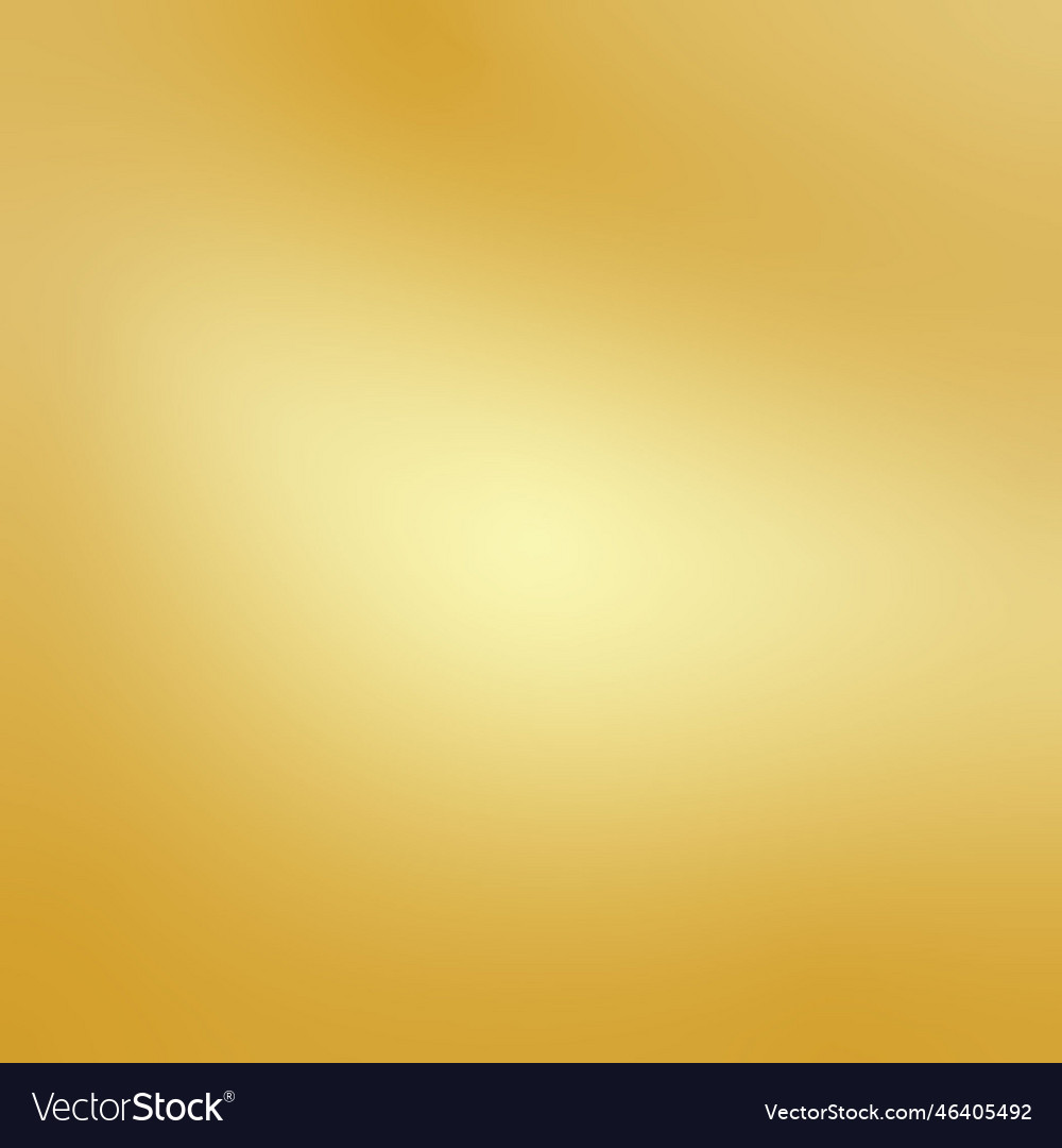 Gold effect freeform gradient background Vector Image