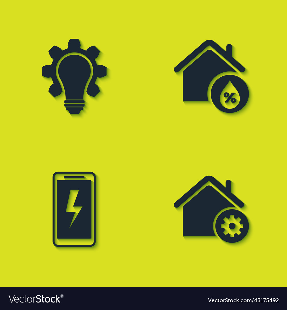 Set light bulb and gear smart home settings