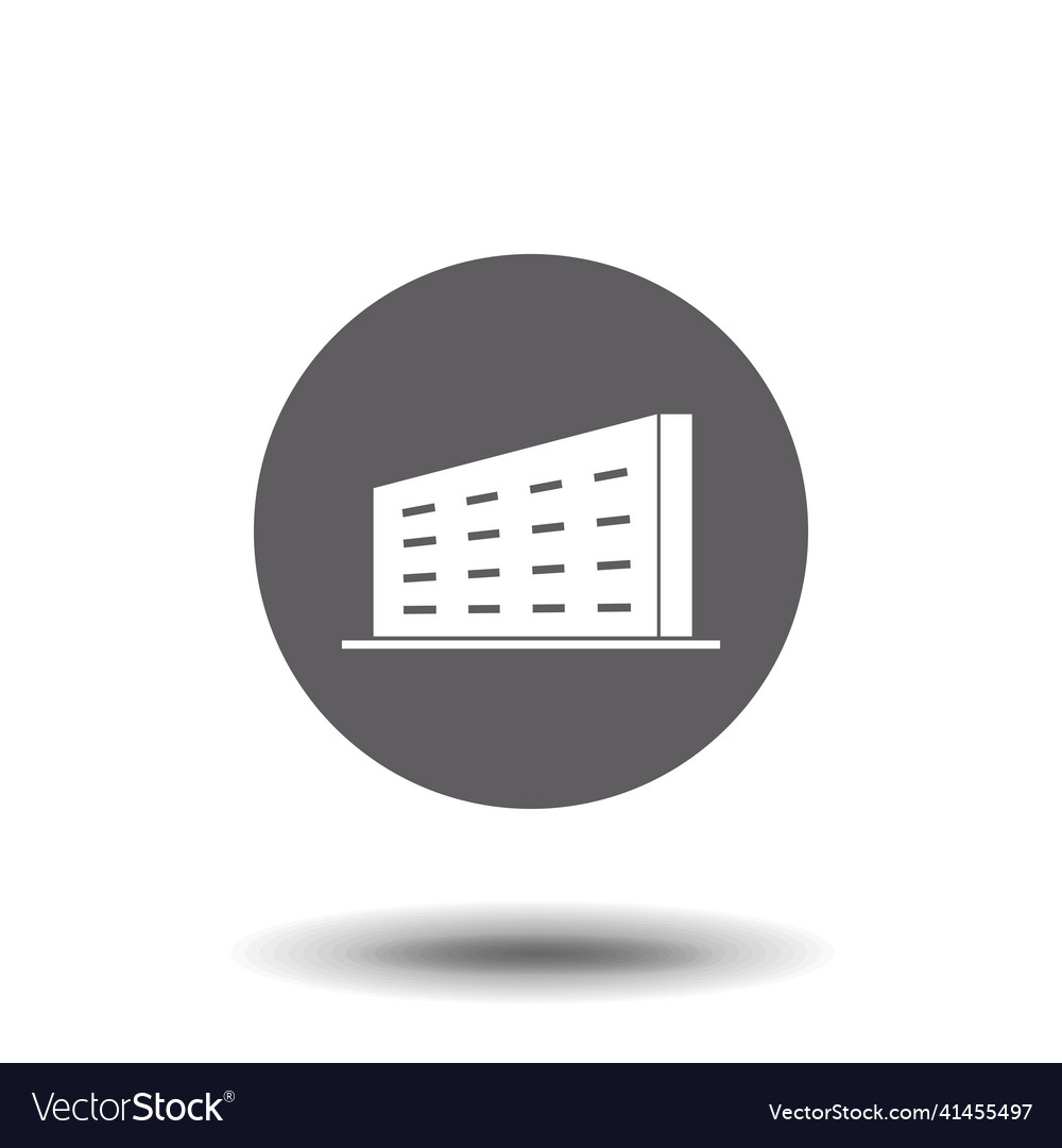 Building icon symbol stock web Royalty Free Vector Image