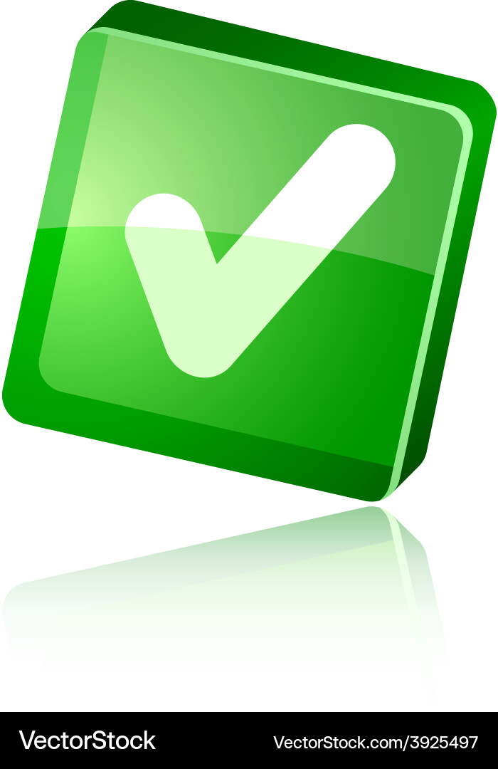 Check icon Royalty Free Vector Image - VectorStock