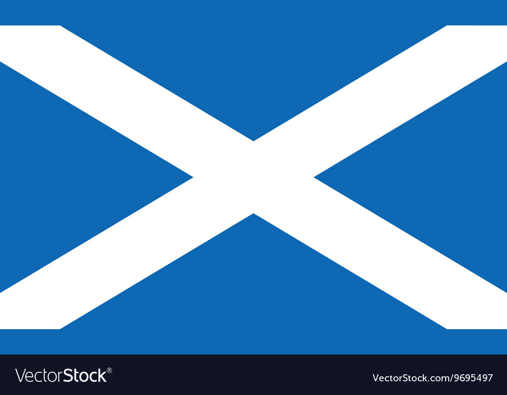 Flag of Scotland also known as St Andrews Cross or