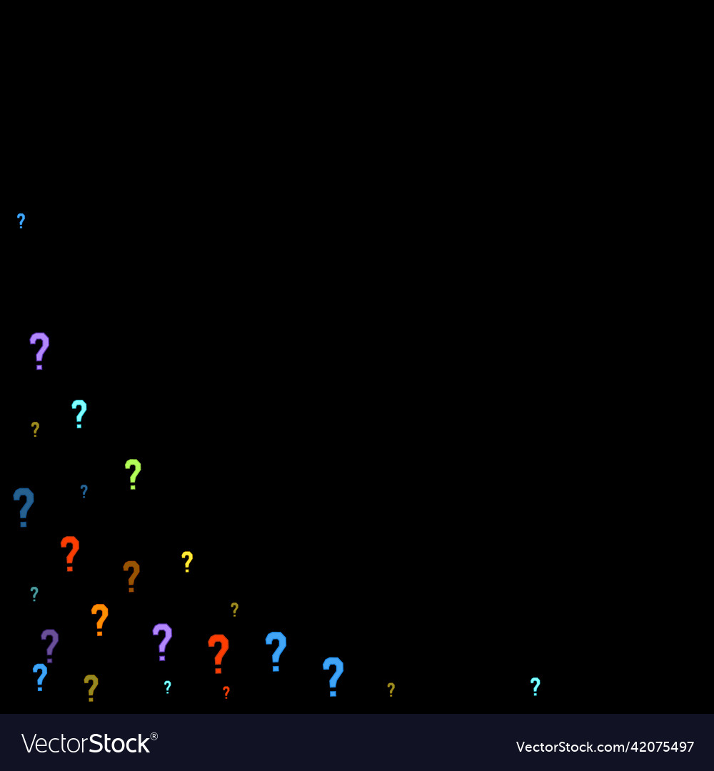 Question marks quiz doubt poll query public vector image Question marks quiz doubt poll query public