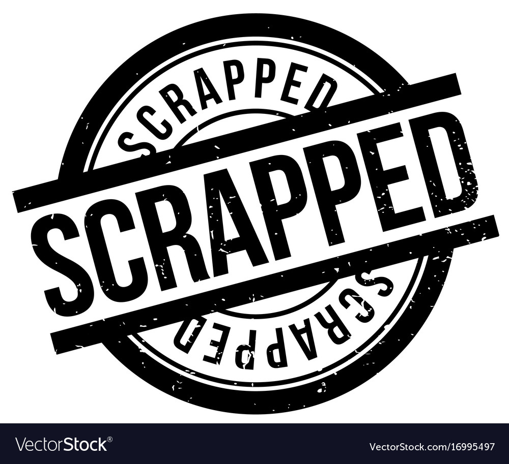 Scrapped rubber stamp Royalty Free Vector Image