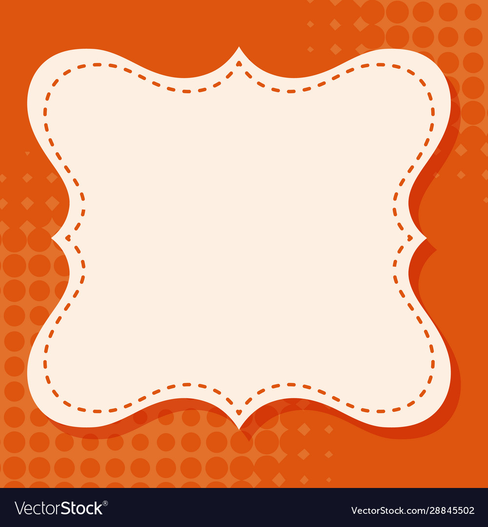 Background template with frame