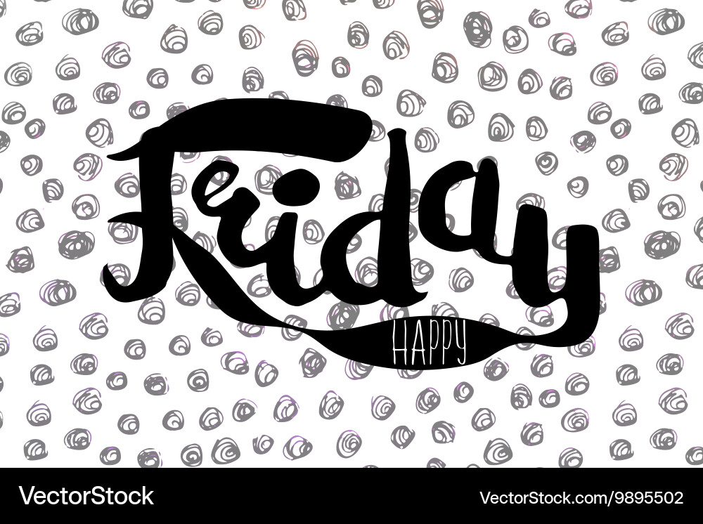 Creative bright sharp lettering with the phrase Vector Image