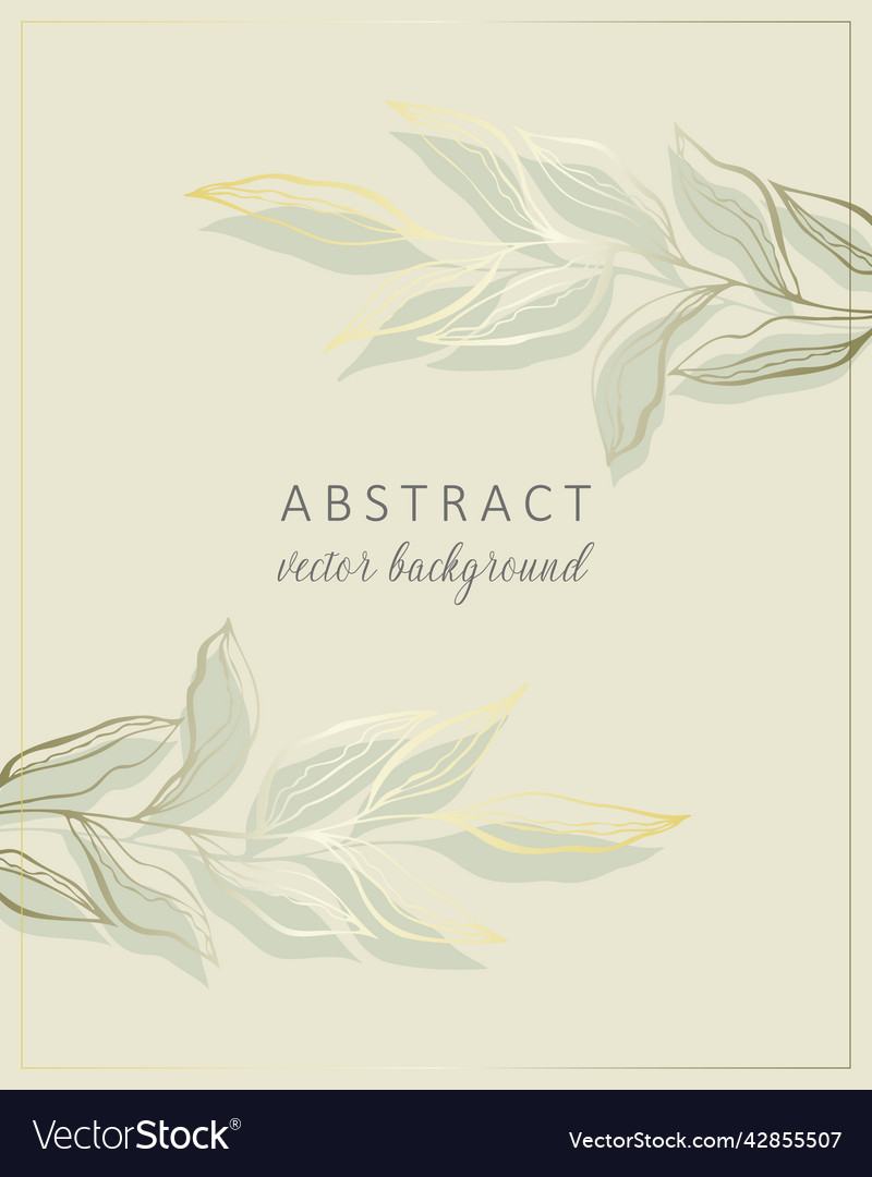 Abstract background in boho style with golden