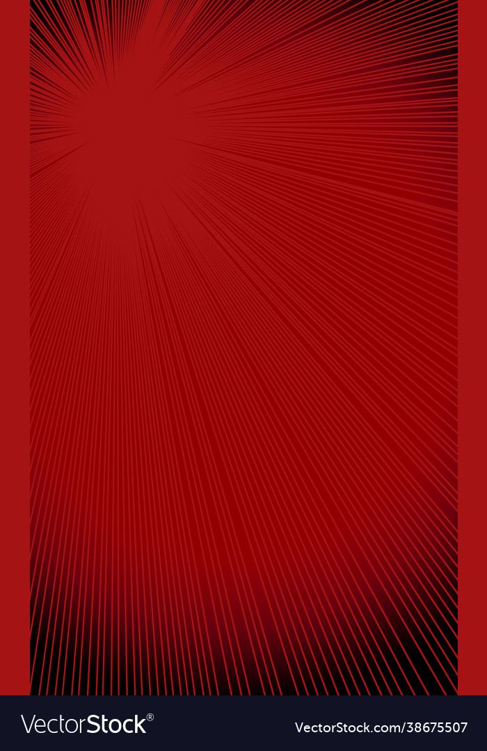 Abstract red and black background with lines Vector Image