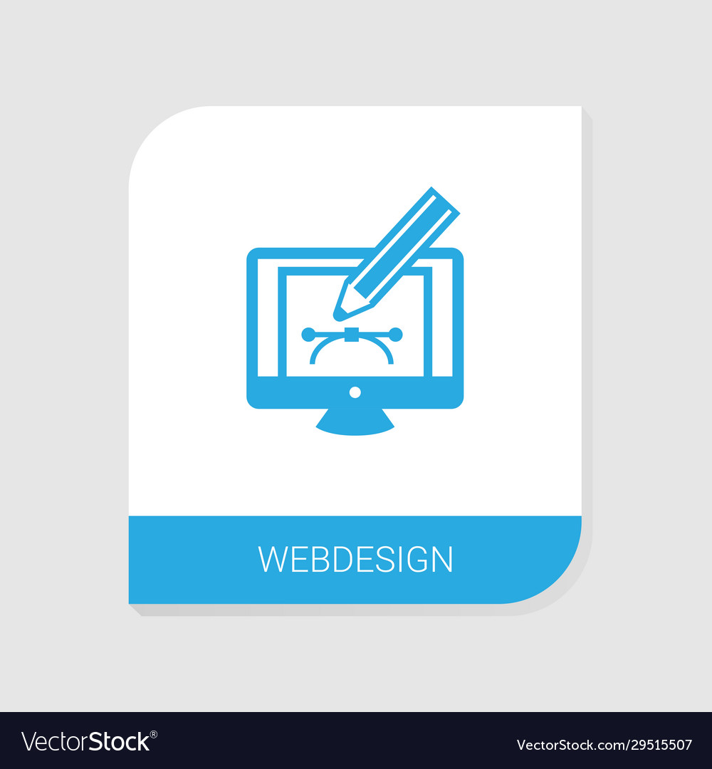 Editable filled webdesign icon from search engine