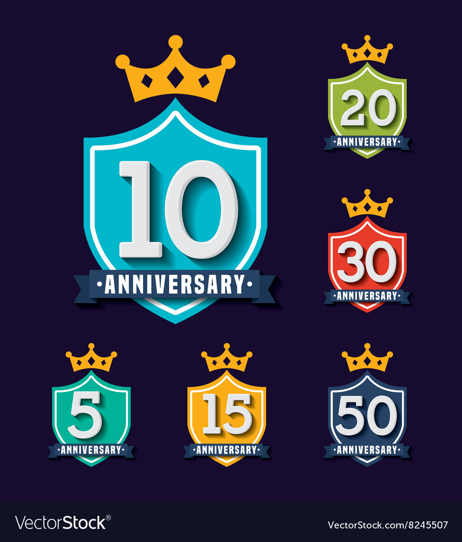 Happy anniversary design