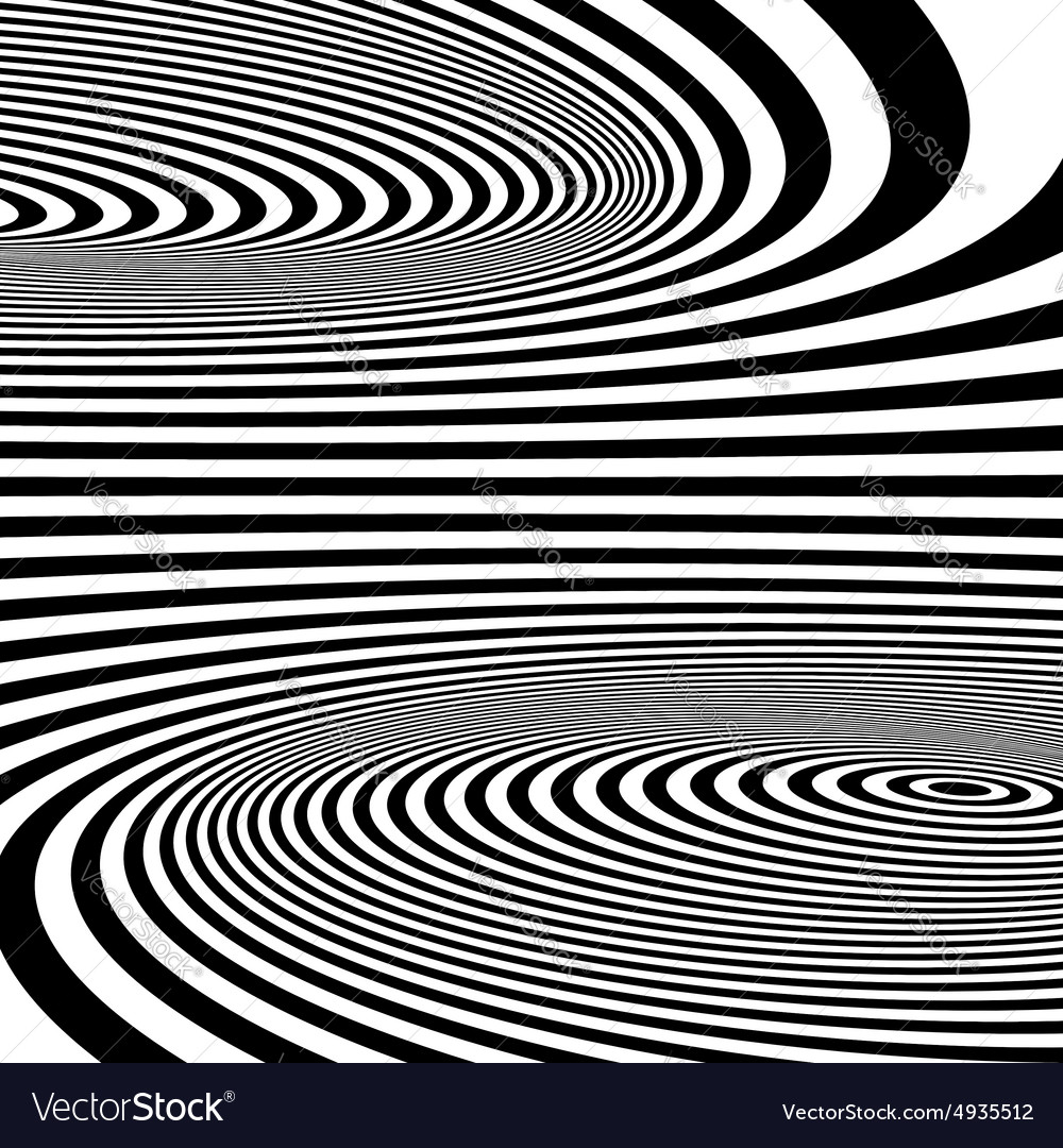 Abstract swirl background pattern with optical