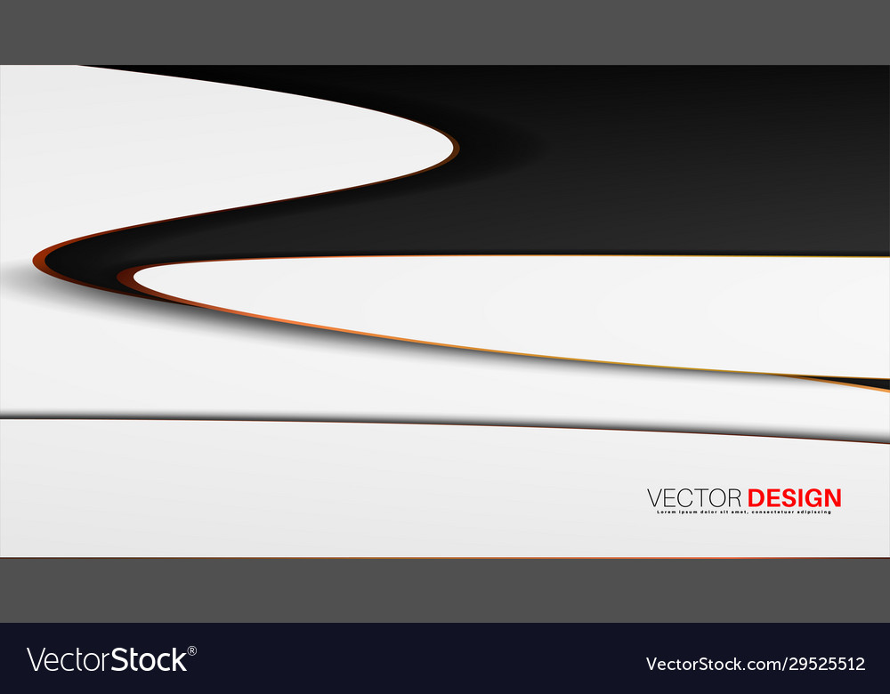 Design background creative abstract wave concept vector image Design background creative abstract wave concept
