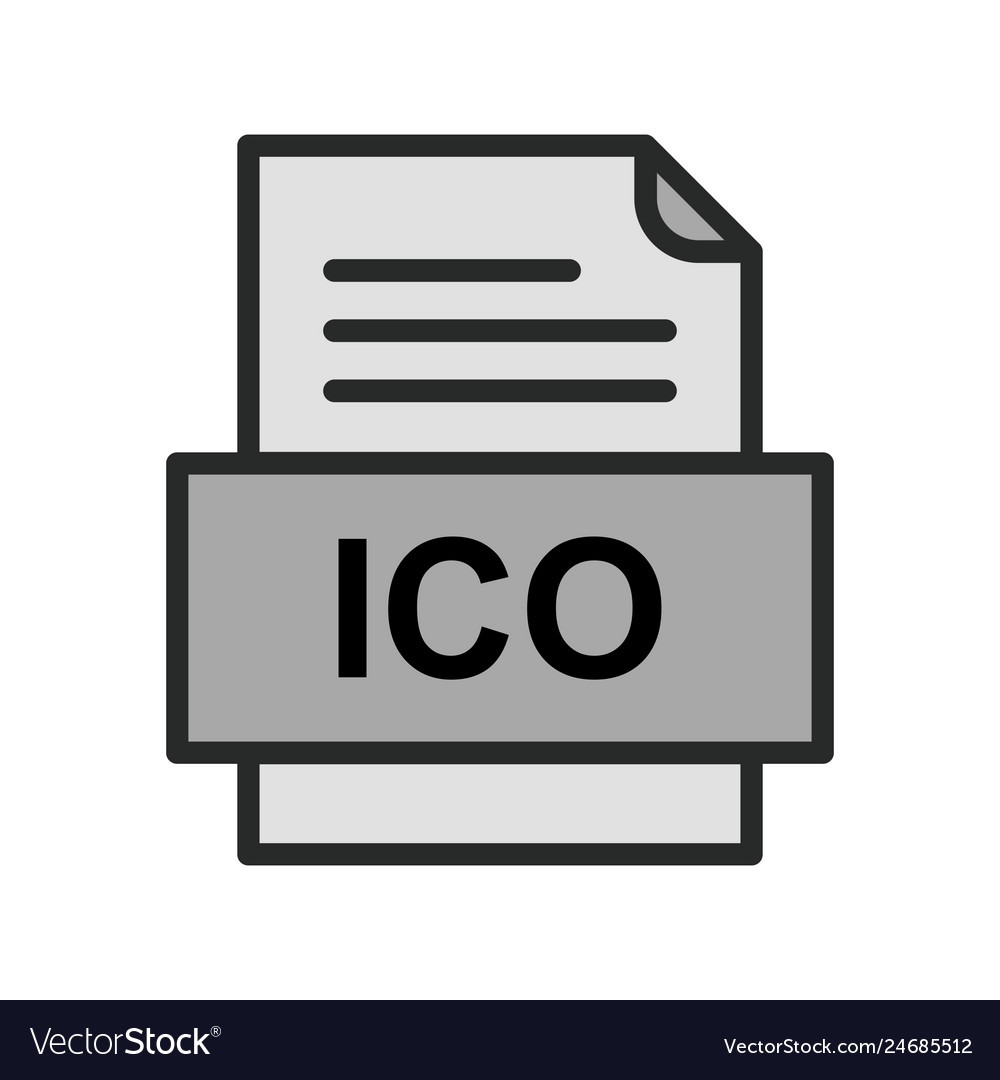 Ico file document icon