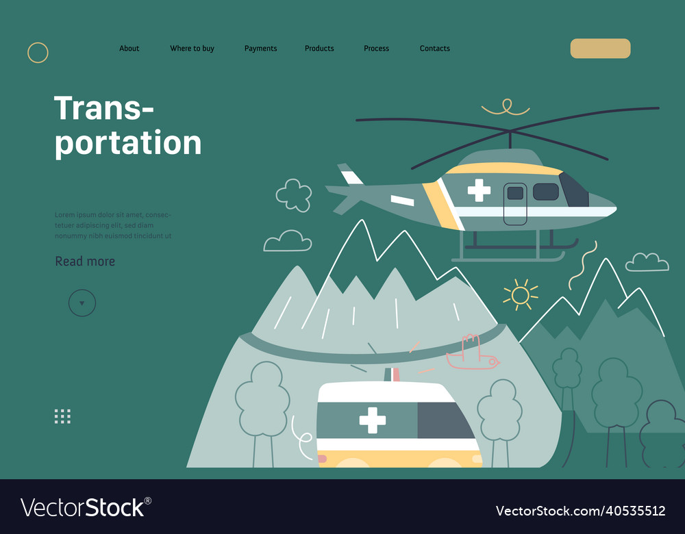 Medical transportation - insurance web