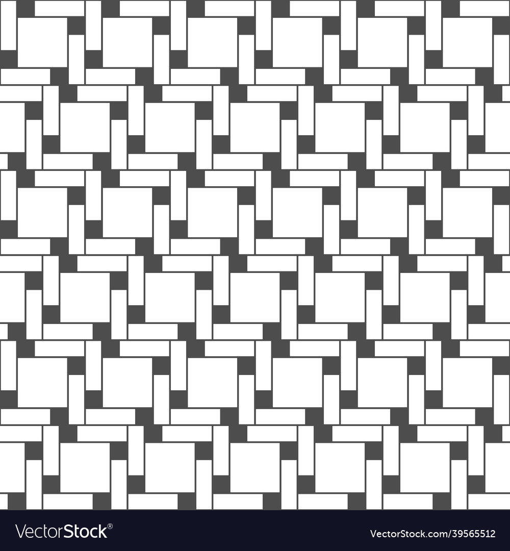 Seamless geometric pattern of lines and squares vector image Seamless geometric pattern of lines and squares