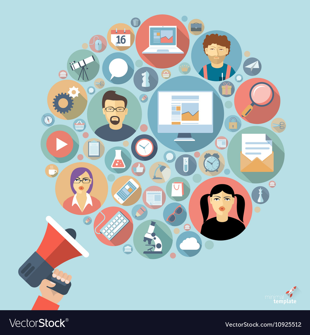 Social networking mock up