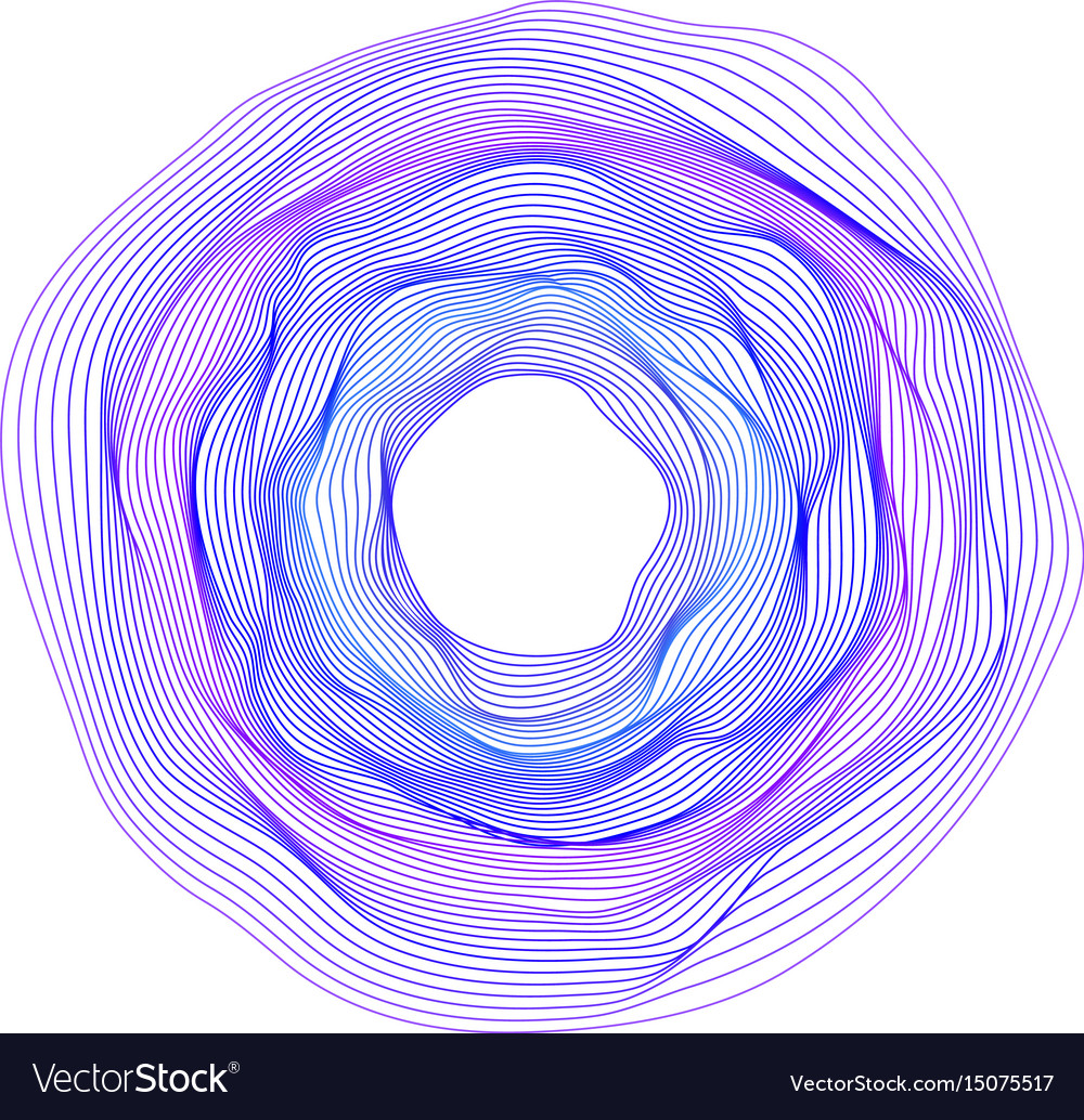 Abstract background with circles lines