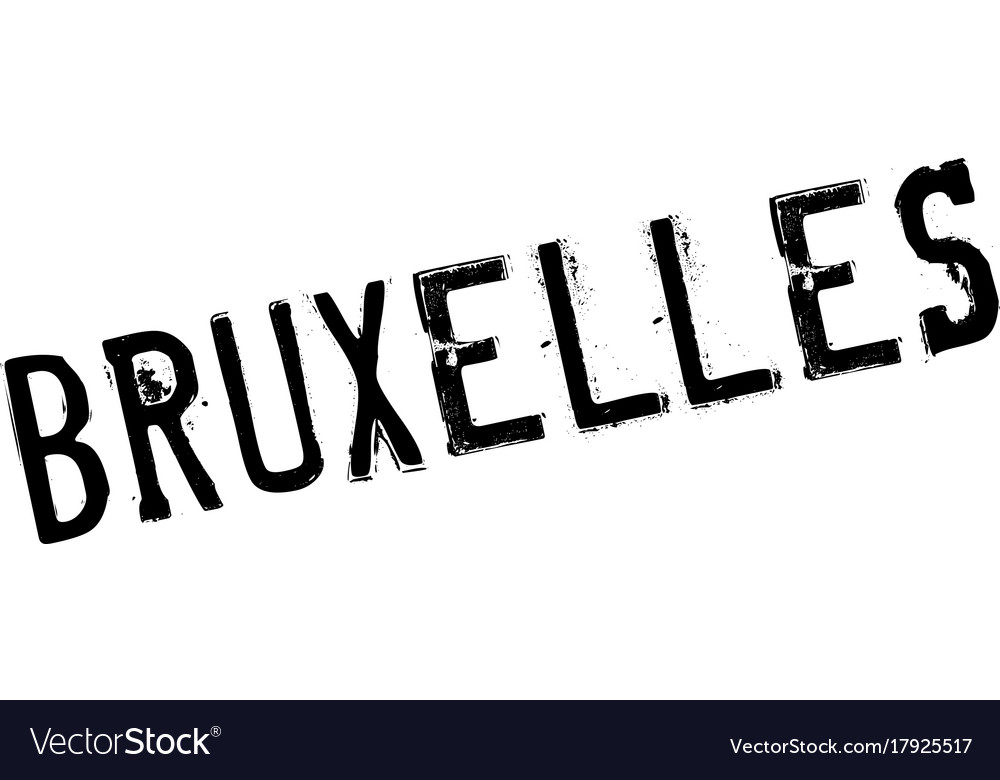 Bruxelles rubber stamp