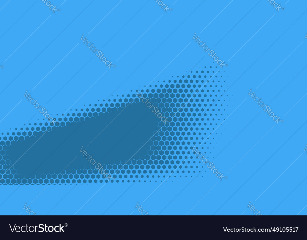 Geometric abstract hexagon two color background