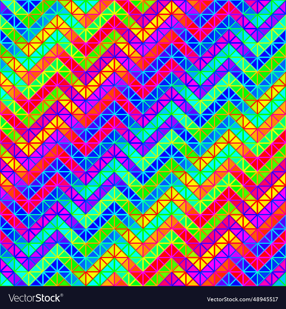 Seamless pattern background of a triangles