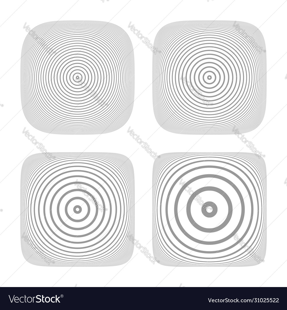 Buttons set vector image Buttons set