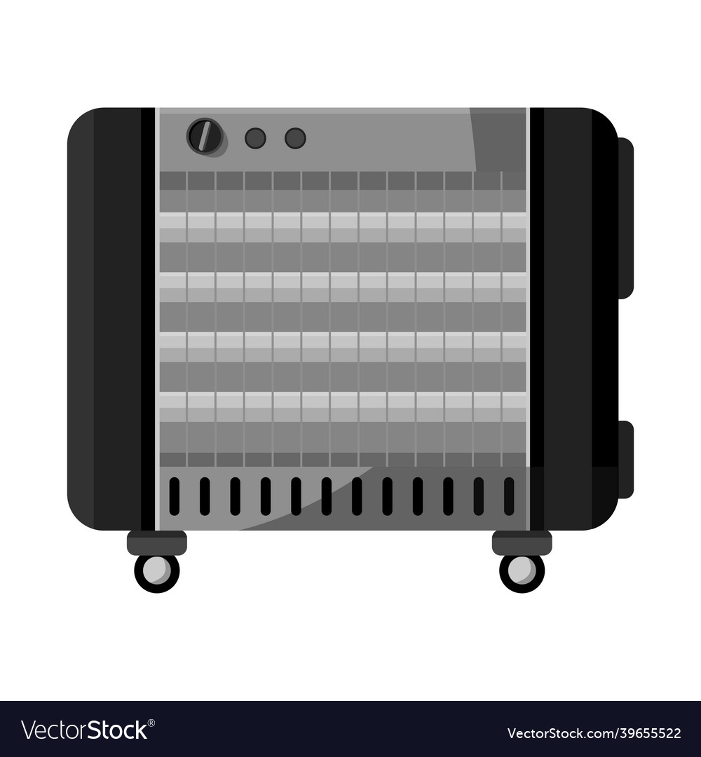Heater and device icon web Royalty Free Vector Image