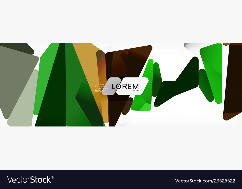 Mosaic triangular low poly style abstract vector image Mosaic triangular low poly style abstract
