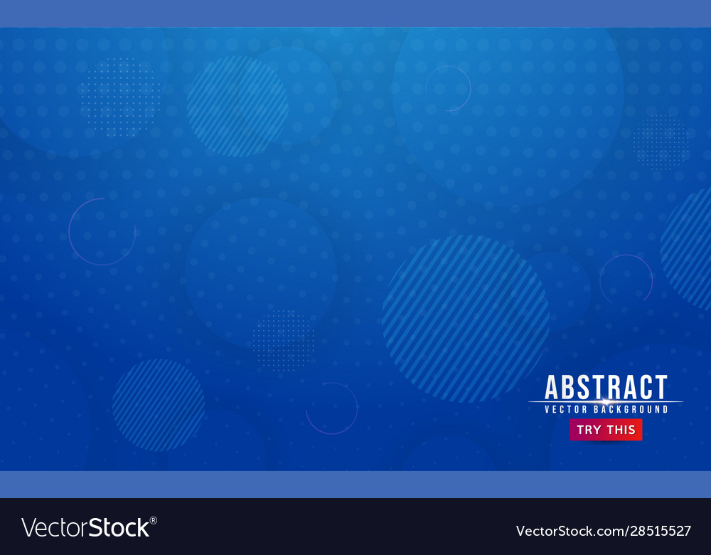 Blue minimalist gradient with abstract geometry