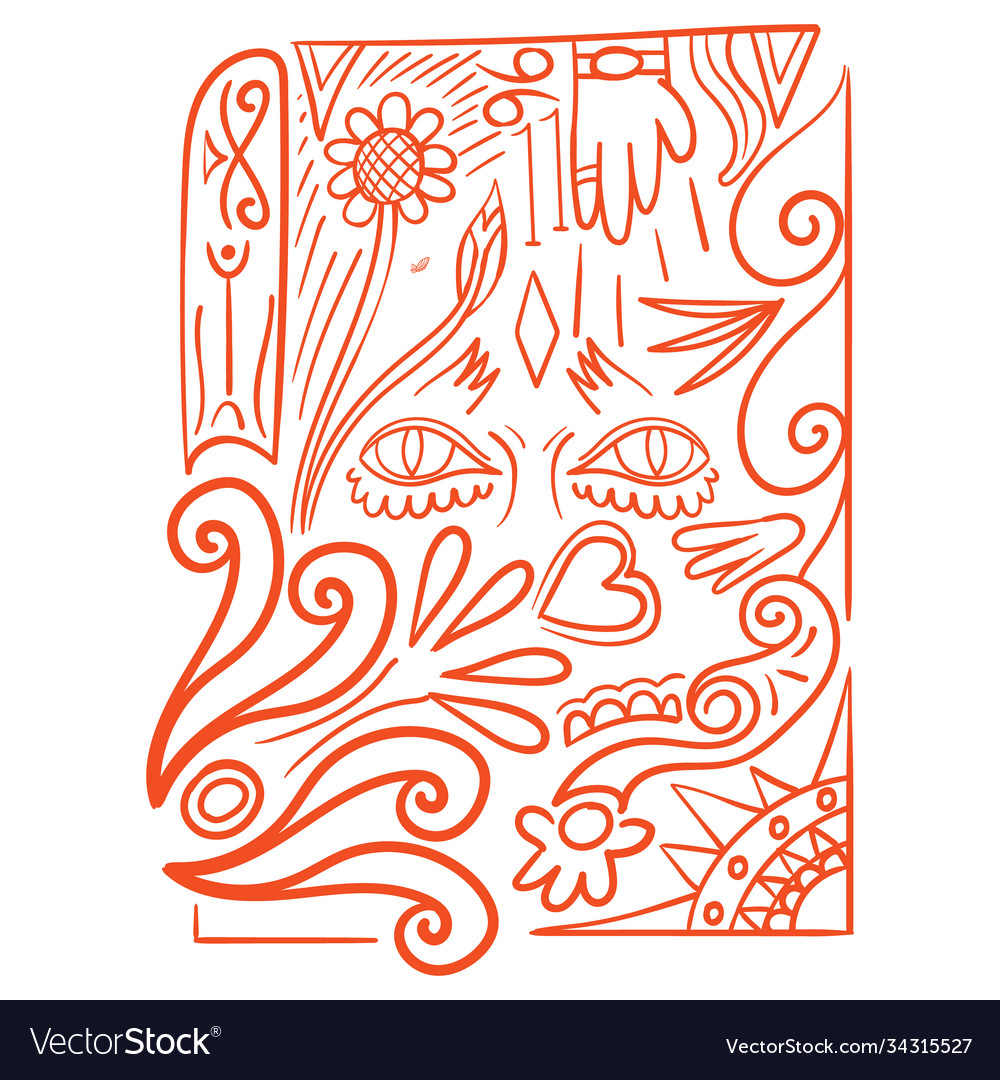 Flat design pattern