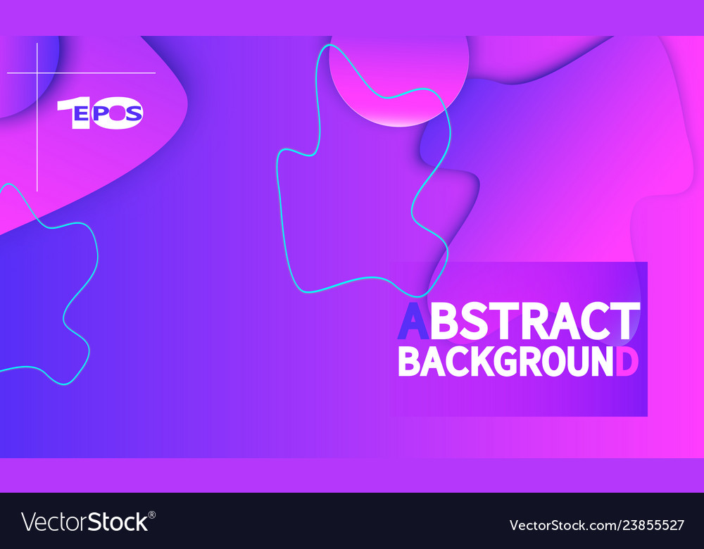 Fluid Abstract Shape Background