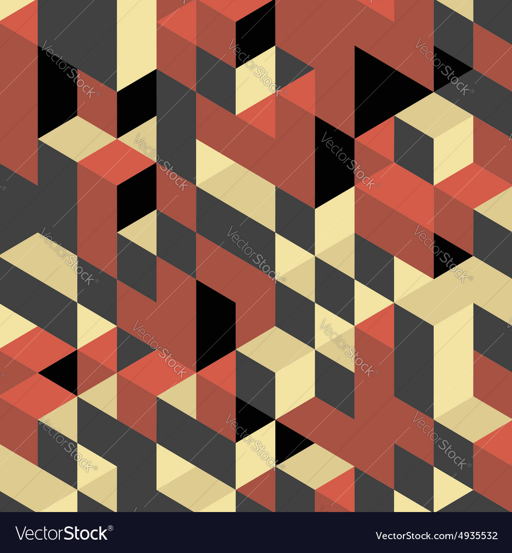 Abstract 3d geometrical background mosaic