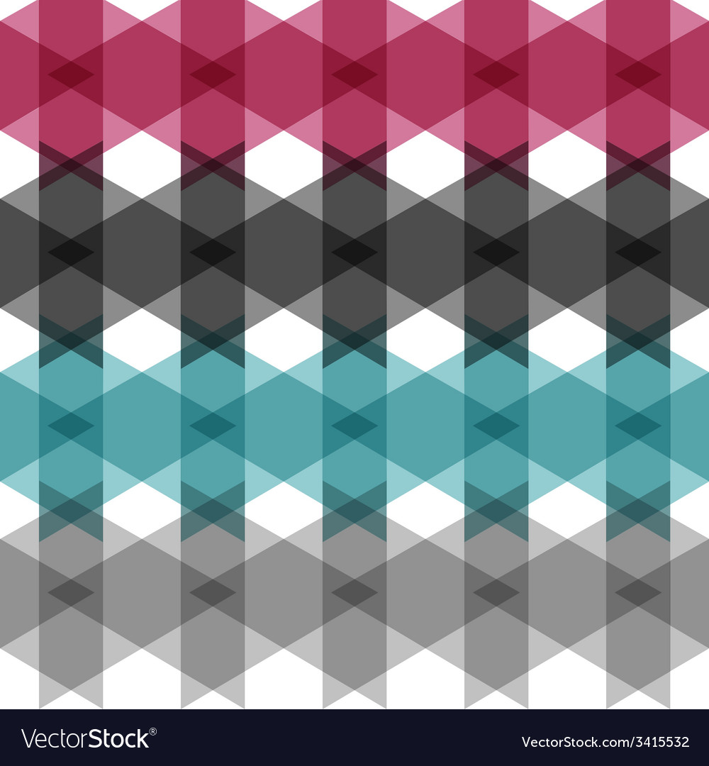 Abstract triangles seamless pattern
