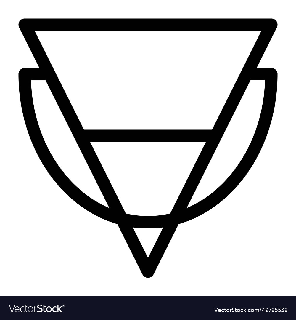 Three-sided container with handle for various