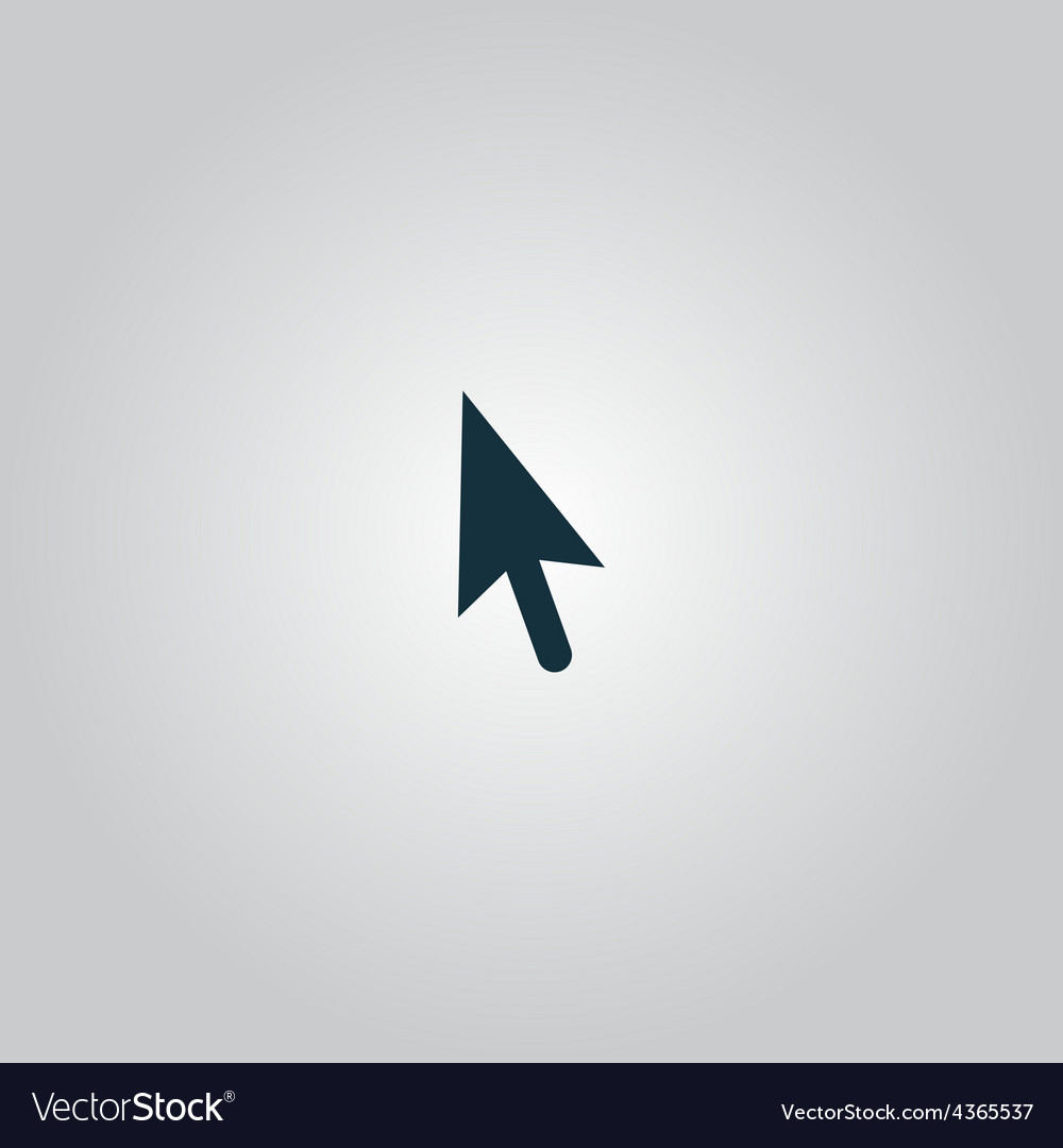 Mouse arrow cursor icon Royalty Free Vector Image